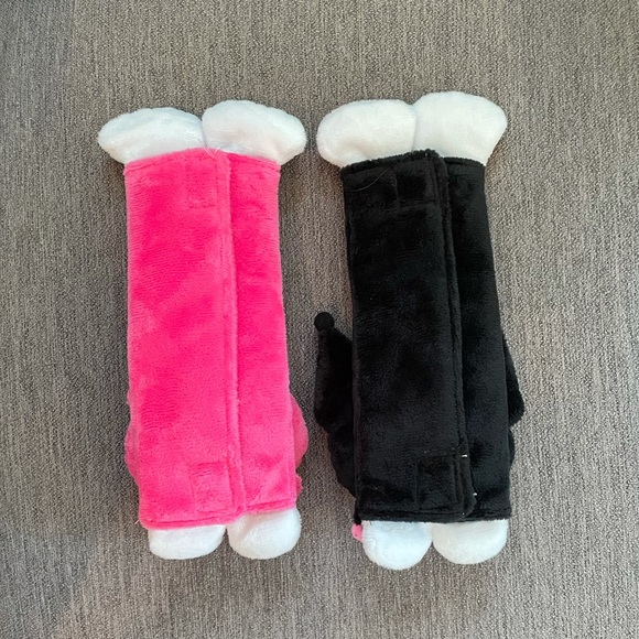 Kuromi & My Melody Seatbelt Covers Set - Picture 6 of 6